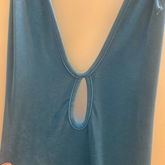 Blue halter dress - Picture 3 of 7